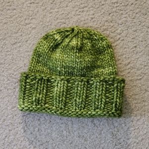 NWT Hand knit by me. Small size. Cute winter hat.